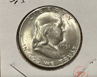 Franklin SILVER Halves