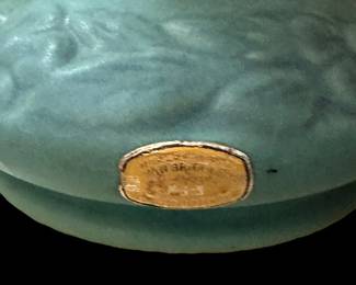 VAN BRIGGLE Double Handle Pottery Vase