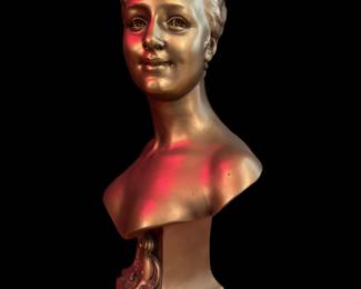 "LYS" Bust in the Style of EMILE PINEDO