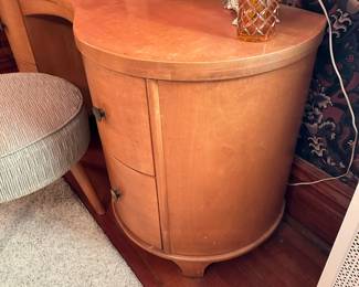 Art Deco Style Vanity with Stool by VIRGINIA HOUSE