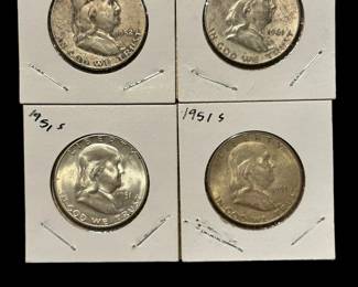 Franklin SILVER Halves