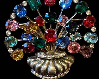 EISENBERG Original Signed Sterling Brooch