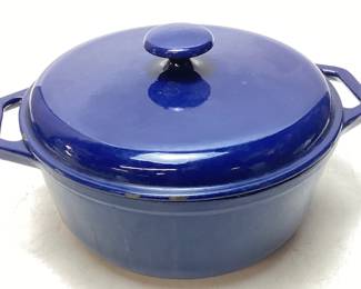 BLUE COLOR CAST POT