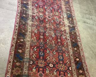 VINTAGE PERSIAN RUG RUNNER, 8’ L