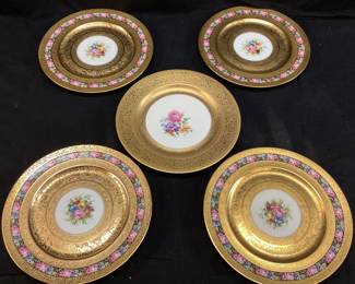 5 HEINRICH & CO SELB BAVARIA PLATES