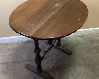 VTG. DROP LEAF SIDE TABLE