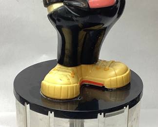 1987 MICKEY MOUSE COIN OP. GUM BALL MACHINE