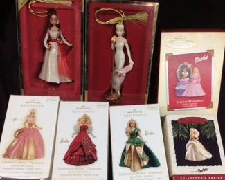  HALLMARK BARBIE DOLL ORNAMENT