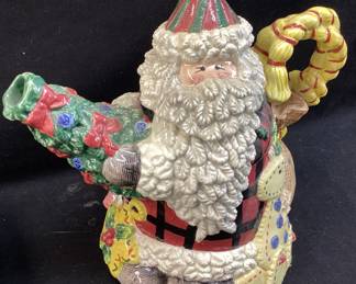 FITZ & FLOYD SANTA CLAUSE MUG, 9