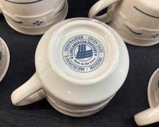 LONGABERGER POTTERY DISH SET