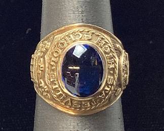 10KT GOLD STATESVILLE HIGH 1960, 7.6g, SIZE 5.25