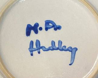 M.A. HADLEY POTTERY CHRISTMAS DISHES SET OF 36