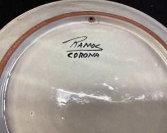 RAMOS CORONA MAJOLICA FOLK ART