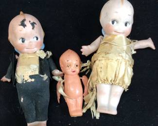  VINTAGE KEWPIE DOLLS