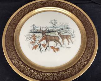WHITE TAILED DEER PLATE, LIMITED 810/250
