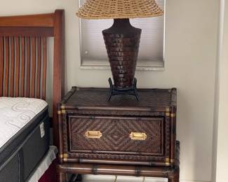 Wicker Nightstands