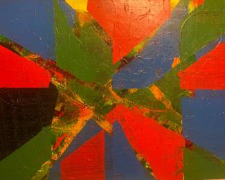 Charles Farmer Experience Acrylic and Latex Paint 30X40 $550