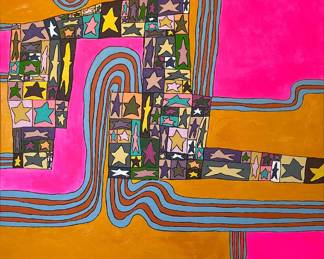 AmandaKrauss Dean MixedMedia 36X24 $300.00