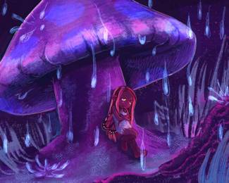 Jackie Dubin Agate DigitalPainting 12x18 $150