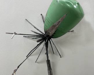 EricCelarier Veriditestagreenshell junksteel 10x24x18 $1,500