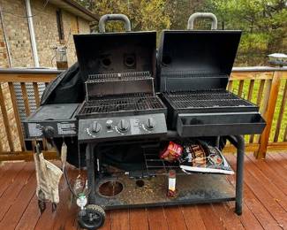 CHARGRILL DUO GRILL INSIDE