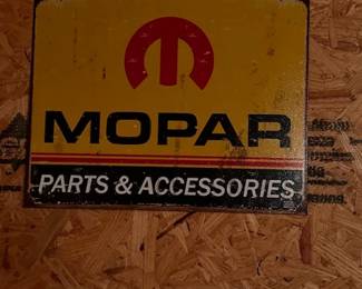 METAL SIGN MOPAR