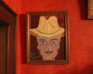 Portrait of a man, signed, oil on canvas