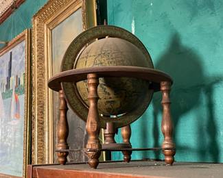 Old decorative globe 