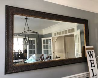 Large Beveled Mirror