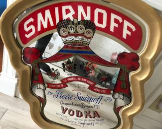 Smirnoff Bar Mirror