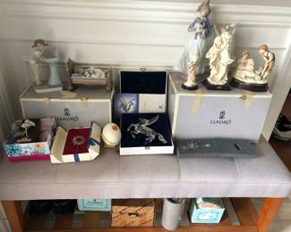 Lladro w/ Boxes, Swarovski and More!
