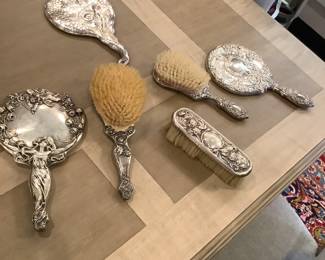 Sterling Vanity Items