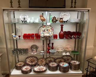 Royal Crown Derby Imari, Red Crystal