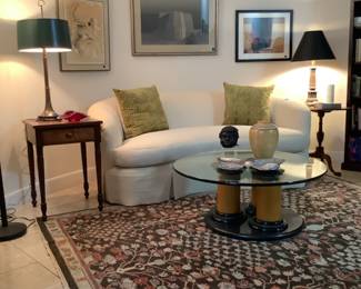 Tree of Life Rug, Carlton Cook Table, Art, Curved seating