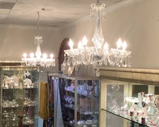 Waterford Chandeliers, matching