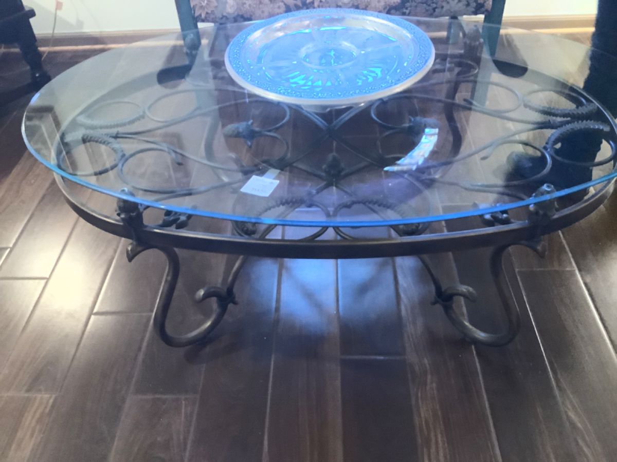 Heavy iron, thick glass 