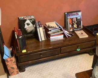 Matching coffee, have pair end tables .wood