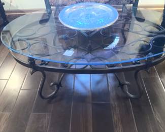 Heavy iron, thick glass 