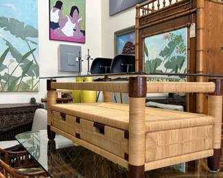 Donghia style coffee table