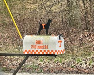 When you see Smokey, you’ll know you’ve arrived!!!  Our signage will be out there also!!