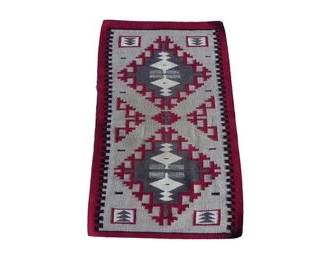 Dine, Navajo Weaving Rug, Crownpoint ?, New Mexico, Large 32 X 23, Trading Post, Native American Indian