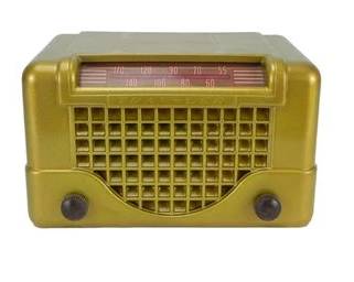 Art Deco, Tube Radio, Trav-Ler Corporation, 1930s, 1940s, Model 601-612 ? Great Decorator Piece