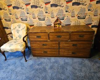 Bernhardt dresser and desk