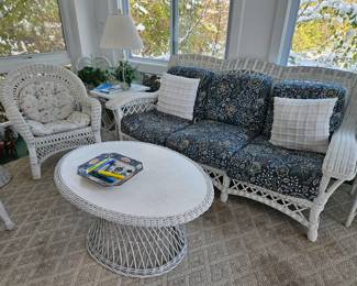 Wicker furniture set