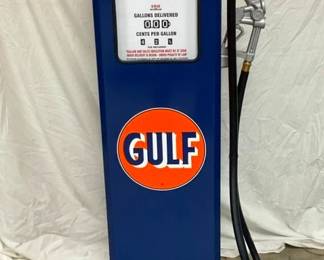 BOTTOM VIEW GULF GAS PUMP