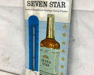 SEVEN STAR WHISKEY THERMOMETER