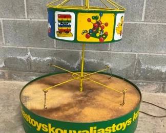 KOUVALIAS TOY STORE REVOLVING DISPLAY