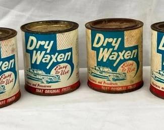 3OZ. DRY WAXEN ADV. TINS