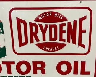 SELF FRAMED EMBOSSED SIGN