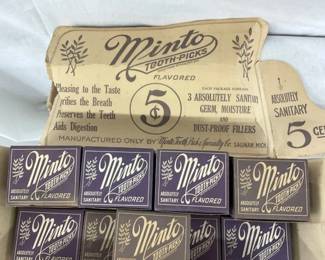 CLOSE UP VIEW TOP MINTO